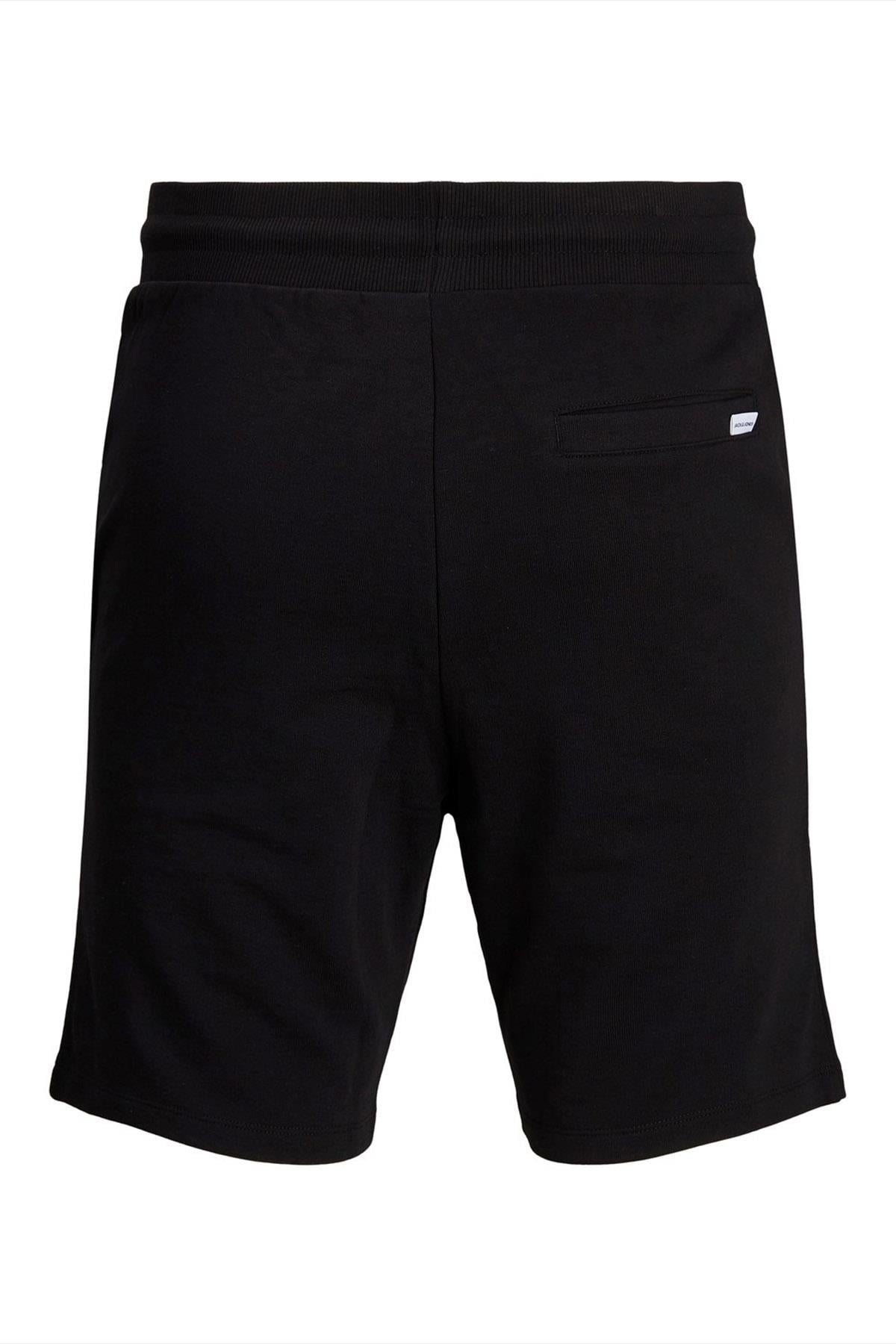 Jack & Jones Erkek Günlük Pamuklu Penye Şort 12182595 - Jack & Jones - 12182595
