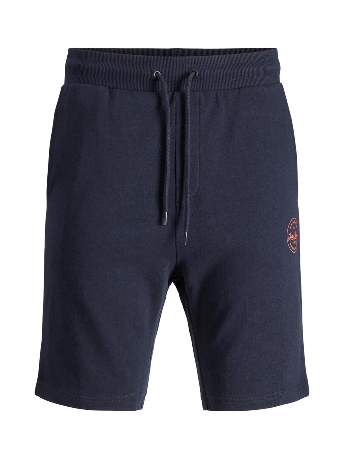Jack & Jones Erkek Günlük Pamuklu Penye Şort 12182595 - Jack & Jones - 12182595
