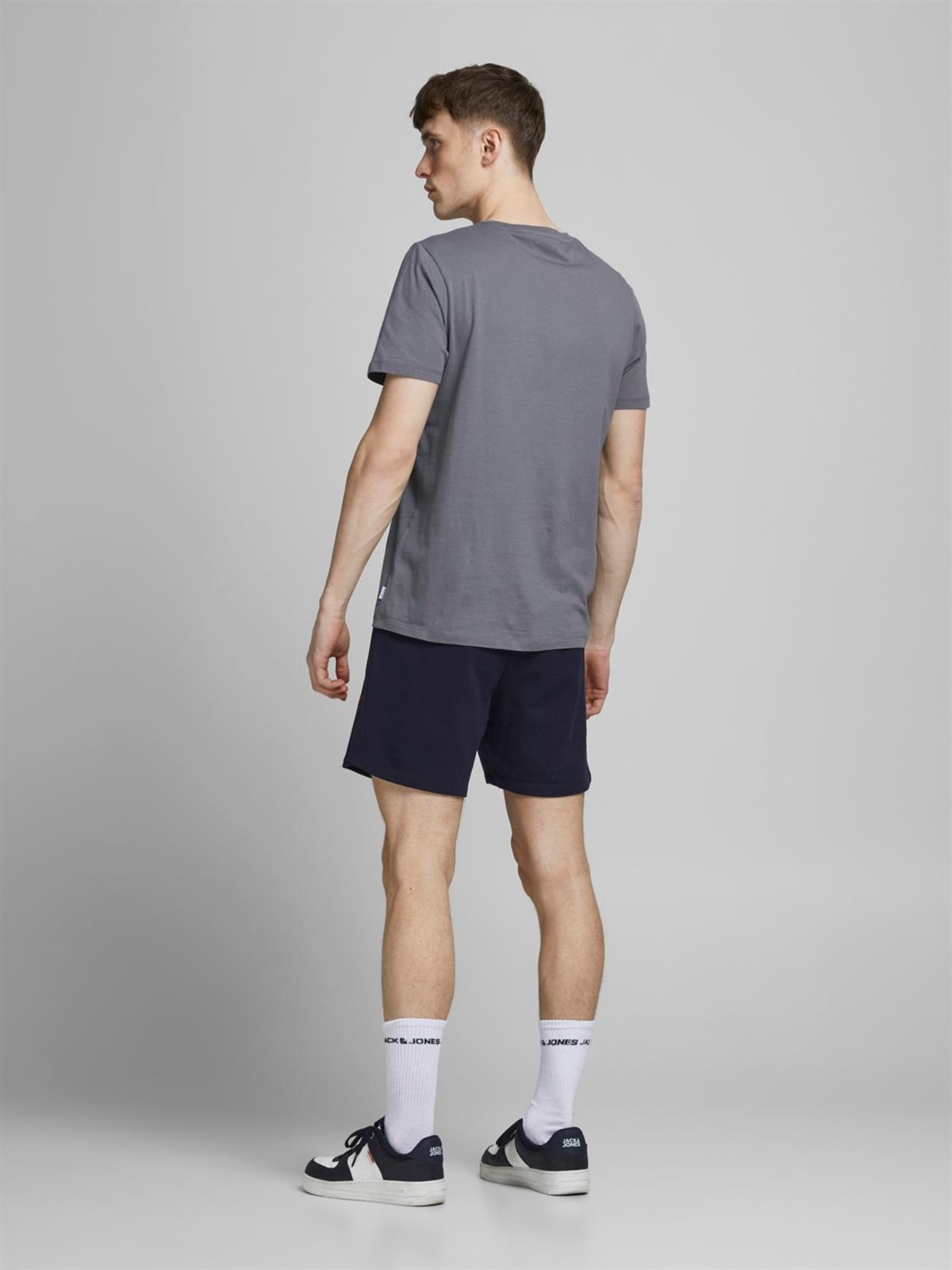 Jack & Jones Erkek Günlük Pamuklu Penye Şort 12182595 - Jack & Jones - 12182595