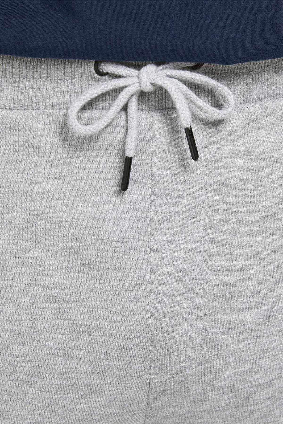 Jack & Jones Erkek Günlük Pamuklu Penye Şort 12182595 - Jack & Jones - 12182595