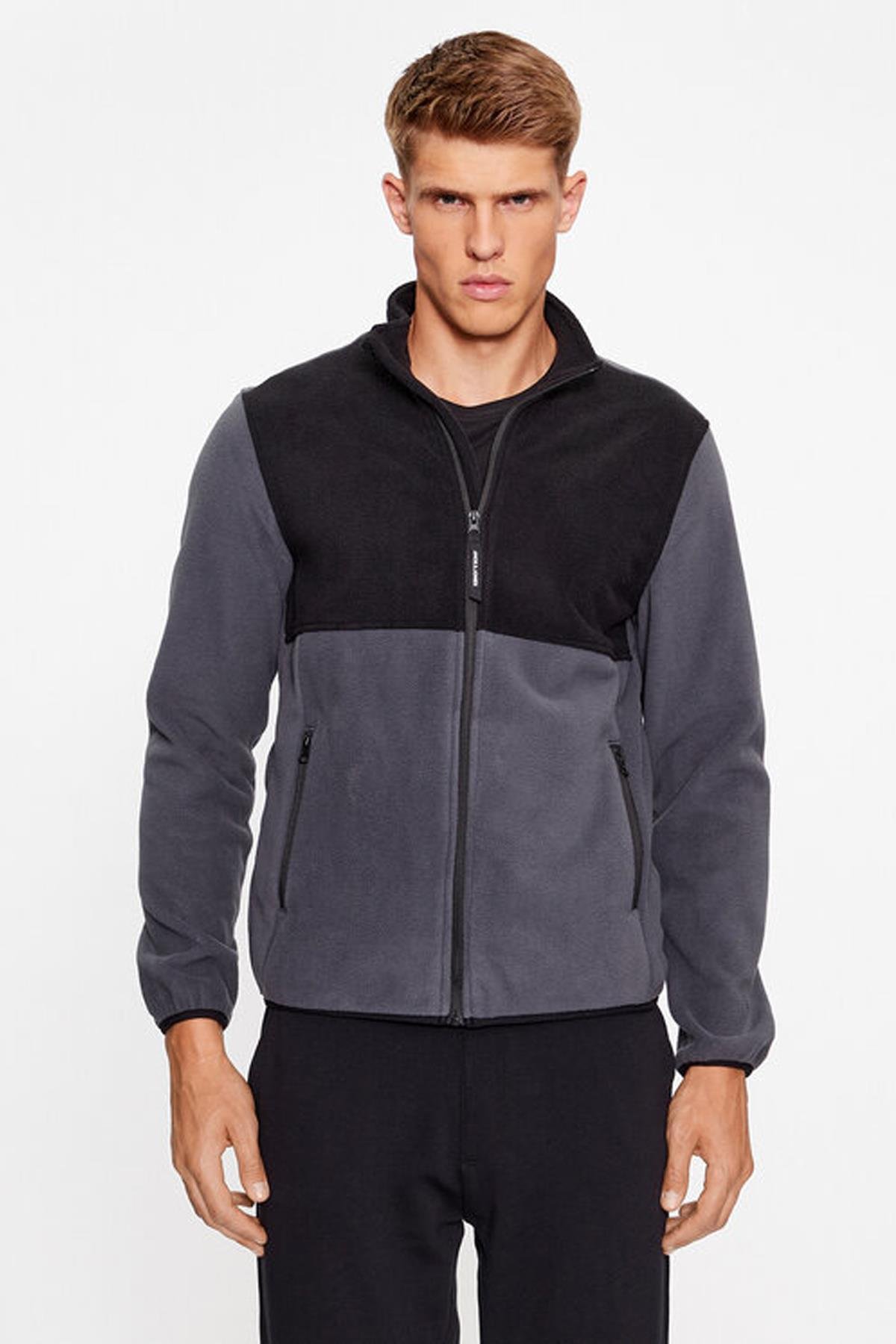 Jack & Jones Erkek Günlük Spor Polar Ceket -12244870 - Jack & Jones - 12244870