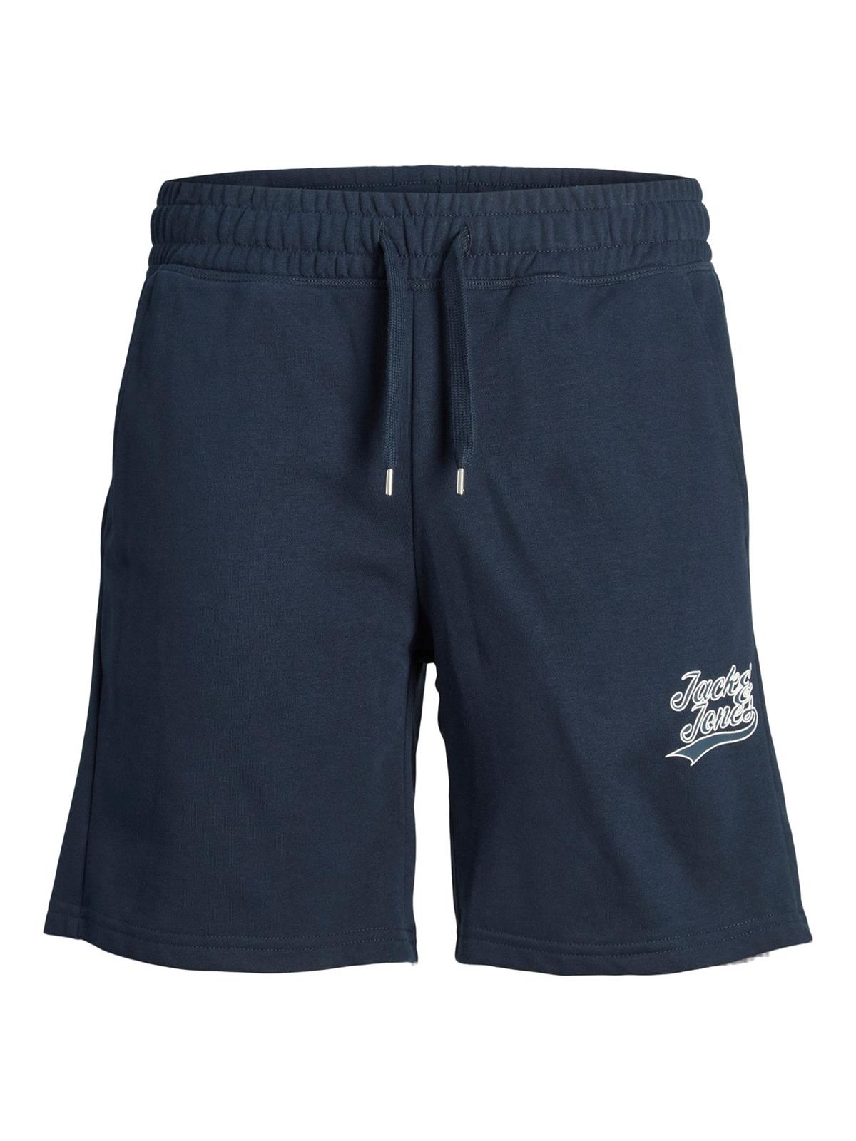 Jack & Jones Erkek Günlük Sweat Penye Spor Şort Shorts - 12228758 - Jack & Jones - 12228758