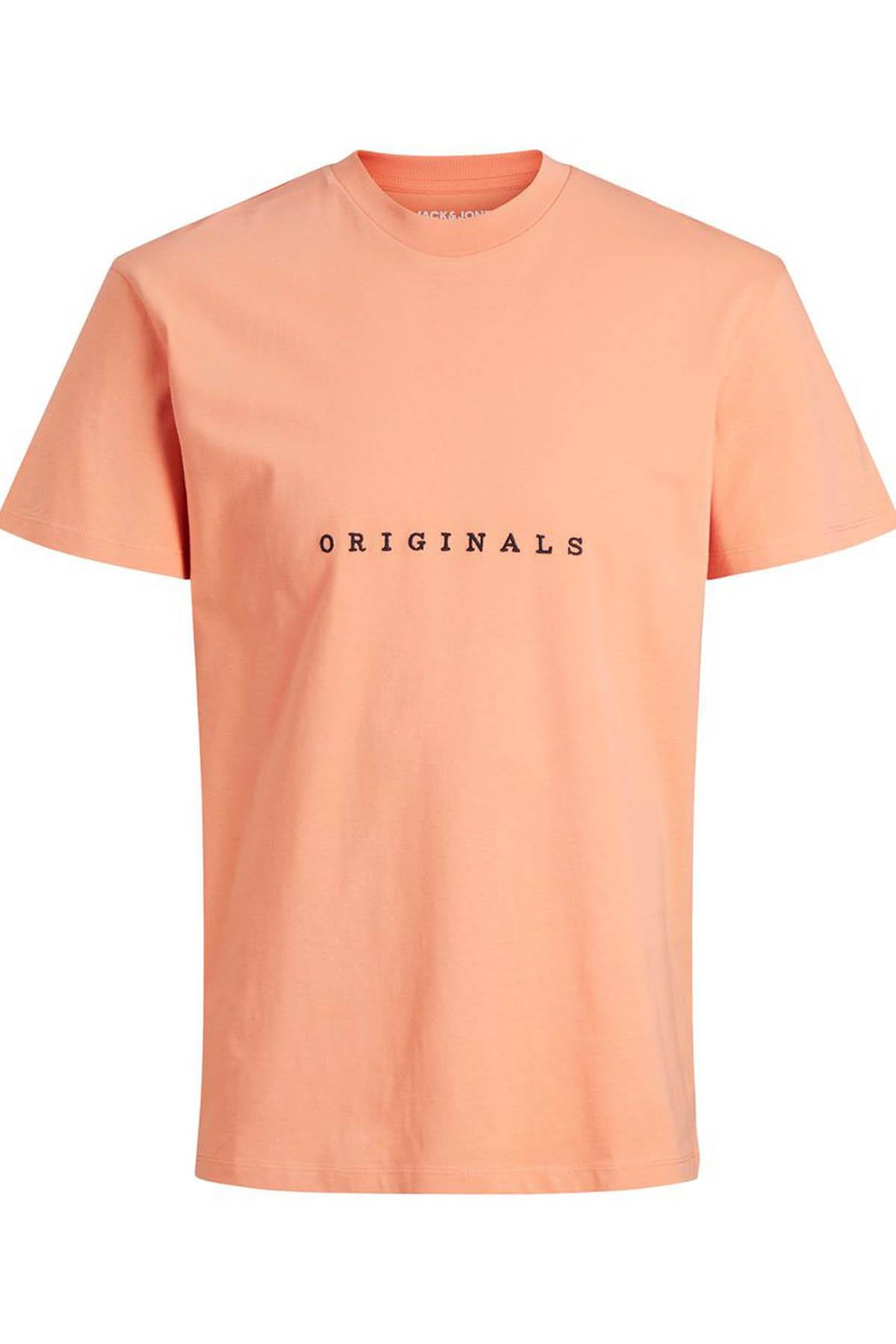 Jack & Jones Erkek İşlemeli Baskı Tshirt -  12176780 - Jack & Jones - 12176780