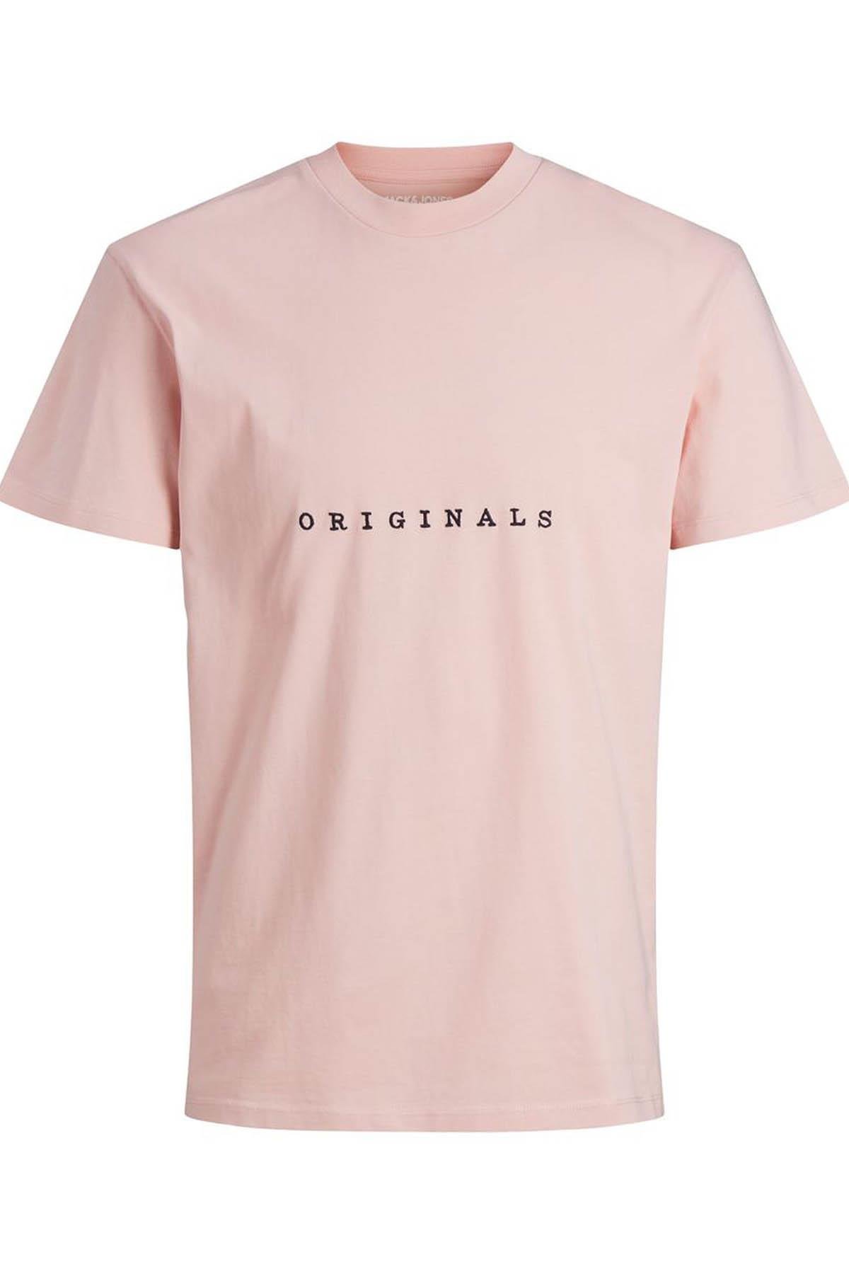 Jack & Jones Erkek İşlemeli Baskı Tshirt -  12176780 - Jack & Jones - 12176780