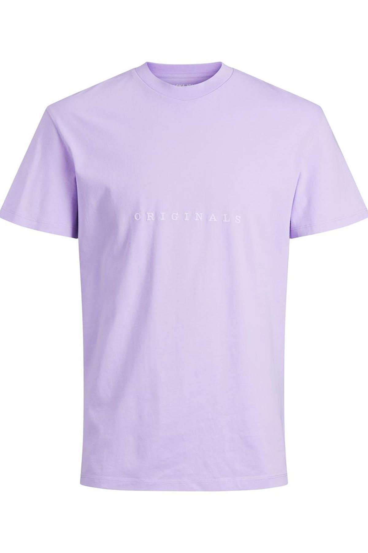 Jack & Jones Erkek İşlemeli Baskı Tshirt -  12176780 - Jack & Jones - 12176780