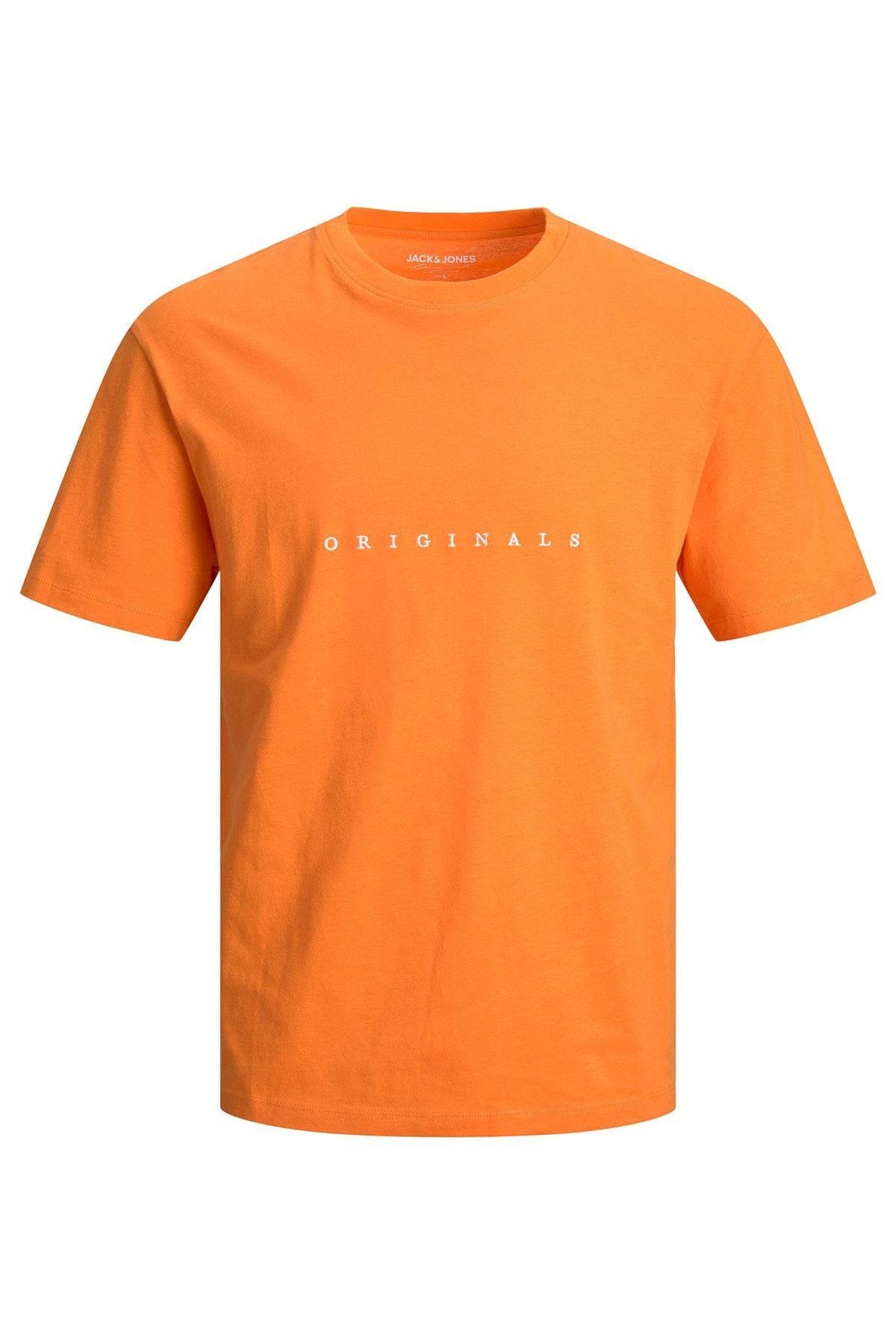 Jack & Jones Erkek İşlemeli Baskı Tshirt -  12176780 - Jack & Jones - 12176780