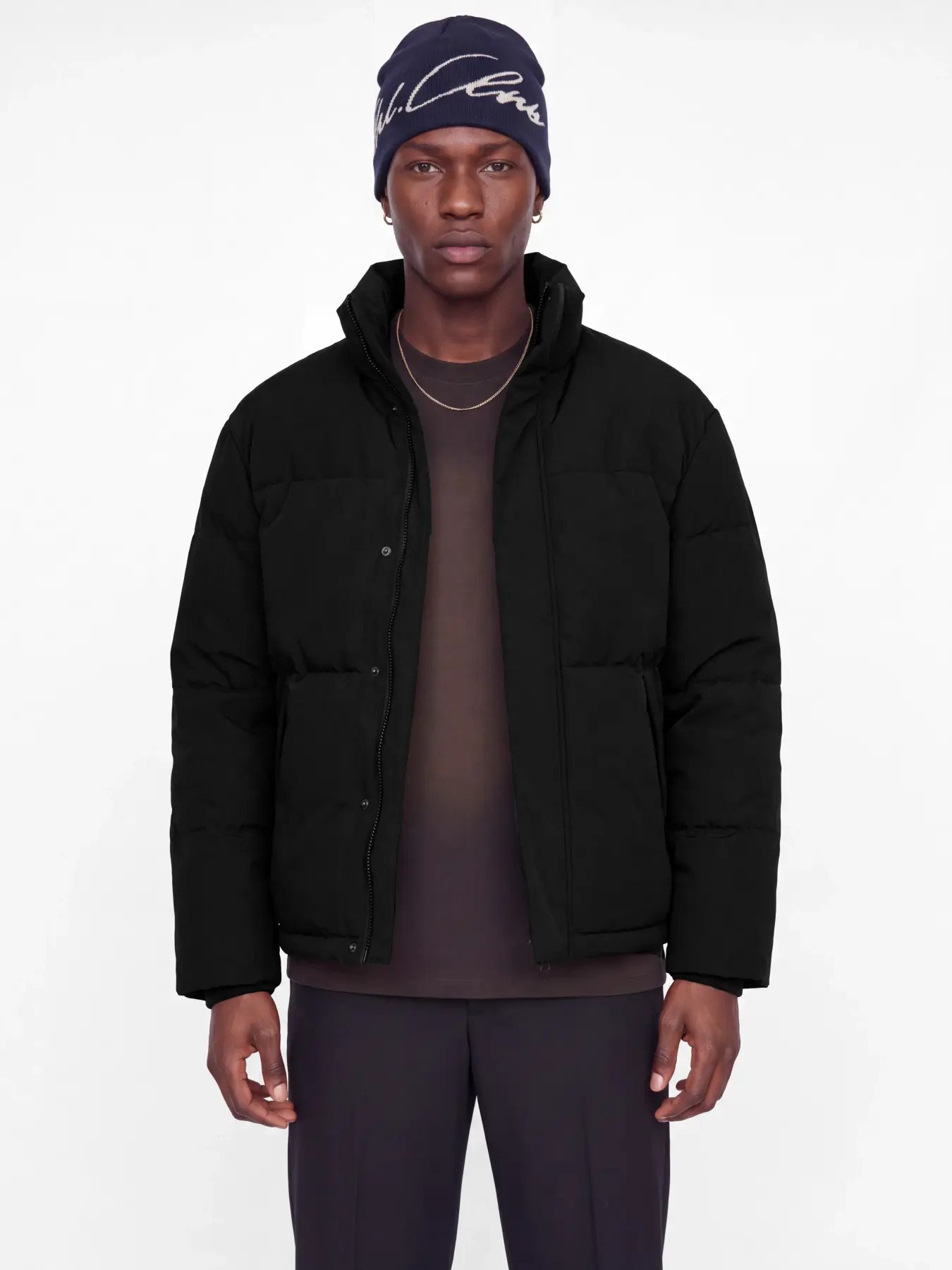 Jack & Jones Erkek Jjesoho Şişme Mont Siyah - 12298861  - Jack & Jones - 12298861
