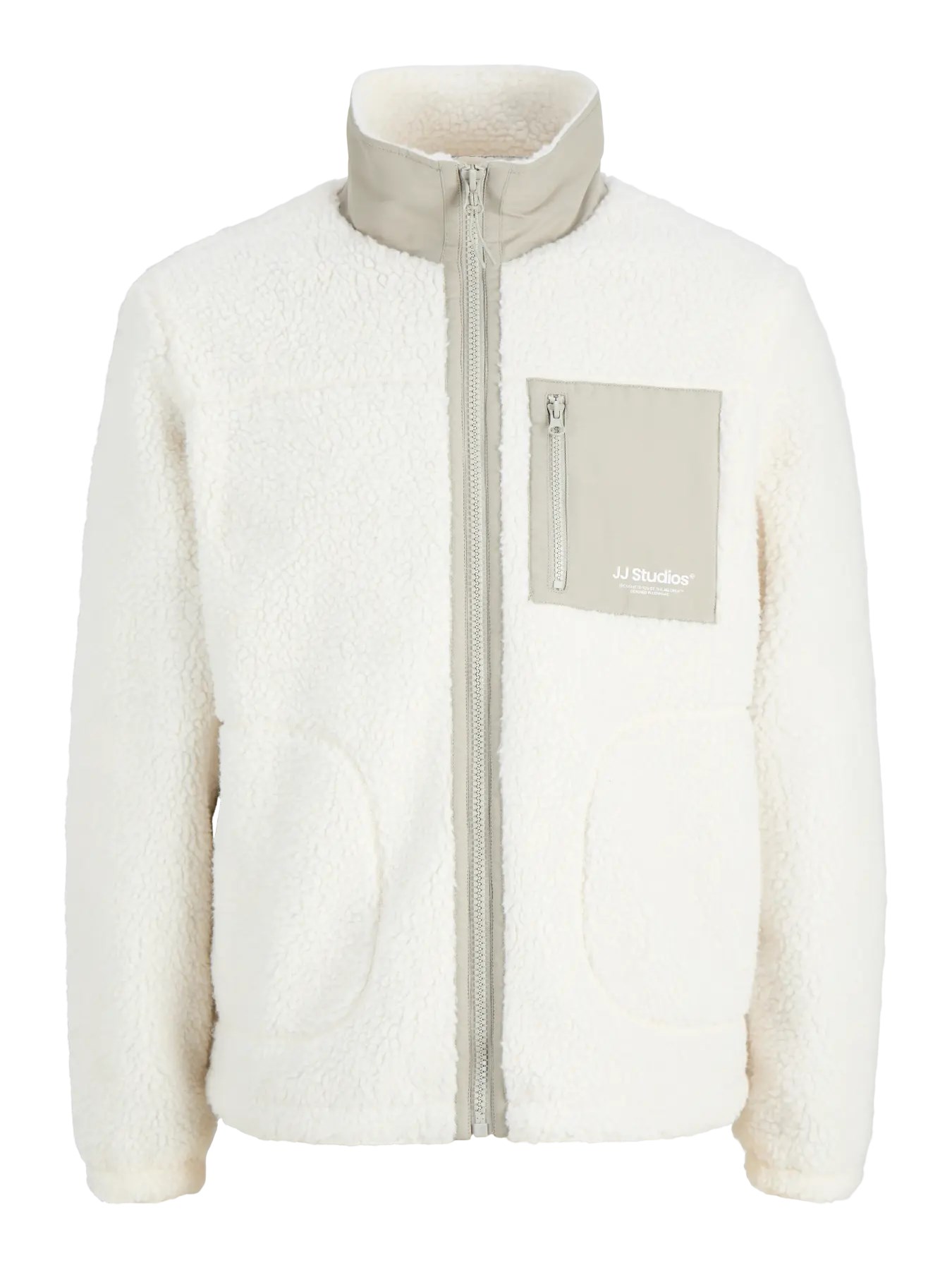 Jack & Jones Erkek JJESOHO Teddy Beyaz Ceket - 12299491  - Jack & Jones - 12299491