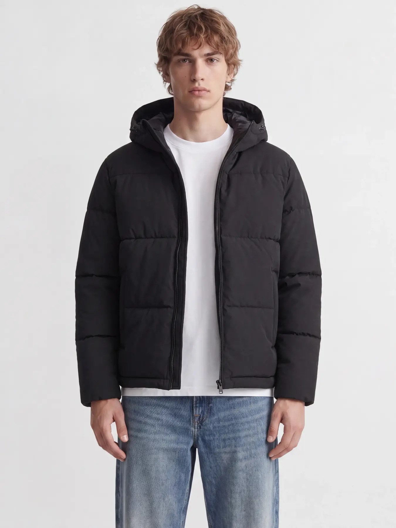 Jack & Jones Erkek JJGALAXY Siyah Şişme Mont- 12303930  - Jack & Jones - 12303930-S