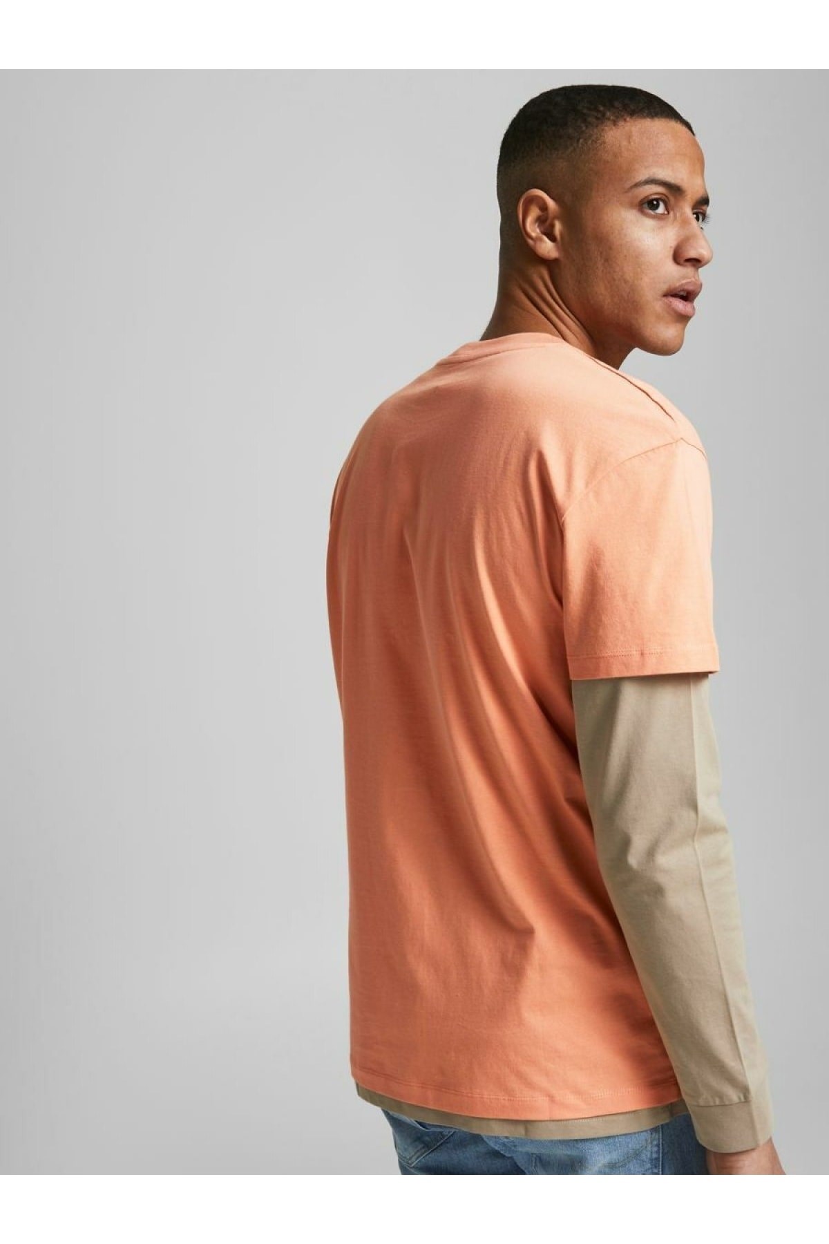 Jack & Jones Erkek Jorcopenhagen Yavruağzı Tişört - 12176780 - Jack & Jones - 12176780-2