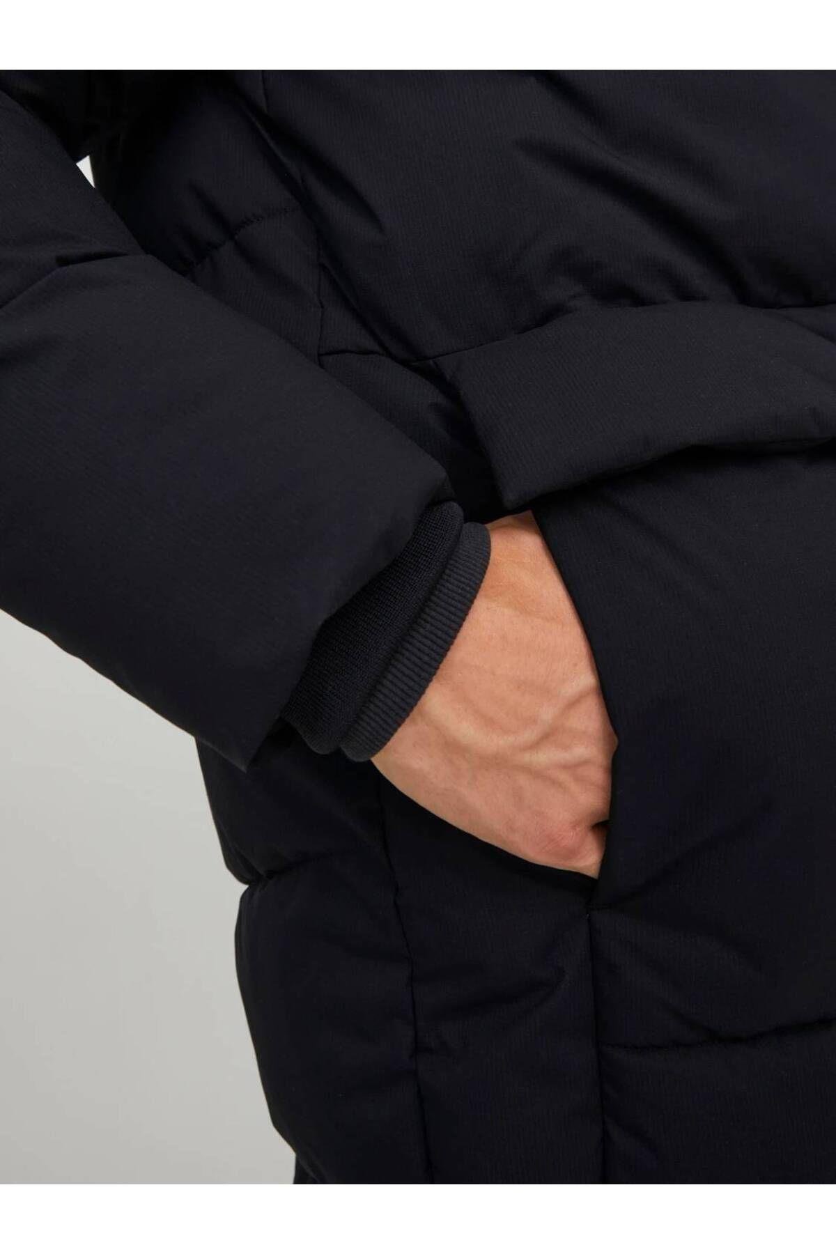 Jack & Jones Erkek Jorvesterbro Long Puffer Erkek Uzun Kaban Mont - 12238852  - Jack & Jones - 24KW21000130