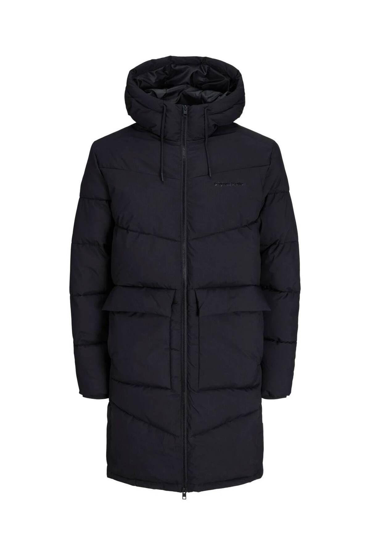 Jack & Jones Erkek Jorvesterbro Long Puffer Erkek Uzun Kaban Mont - 12238852  - Jack & Jones - 24KW21000130