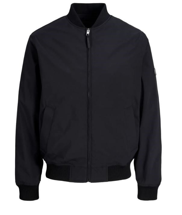 Jack & Jones Erkek JPRBLAJOSH BOMBER SİYAH CEKET - 12301234 - Jack & Jones - 12301234-S