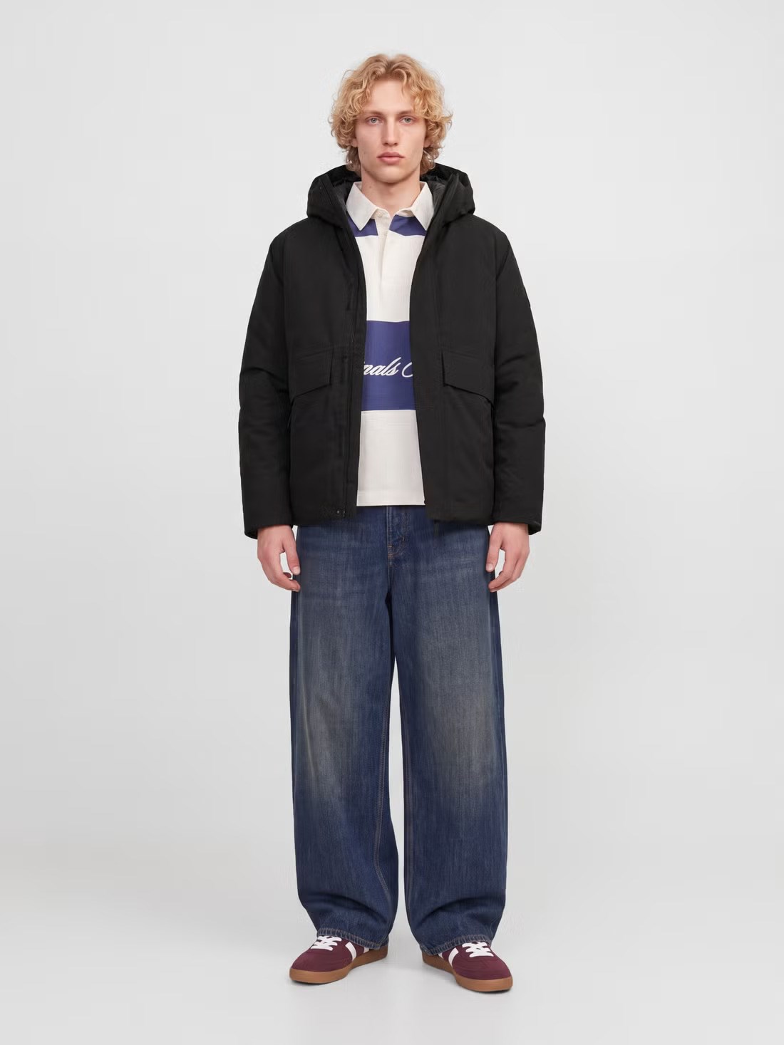 Jack & Jones Erkek Jprblamoon Waterproof Siyah Mont - 12301654  - Jack & Jones - 12301654-S