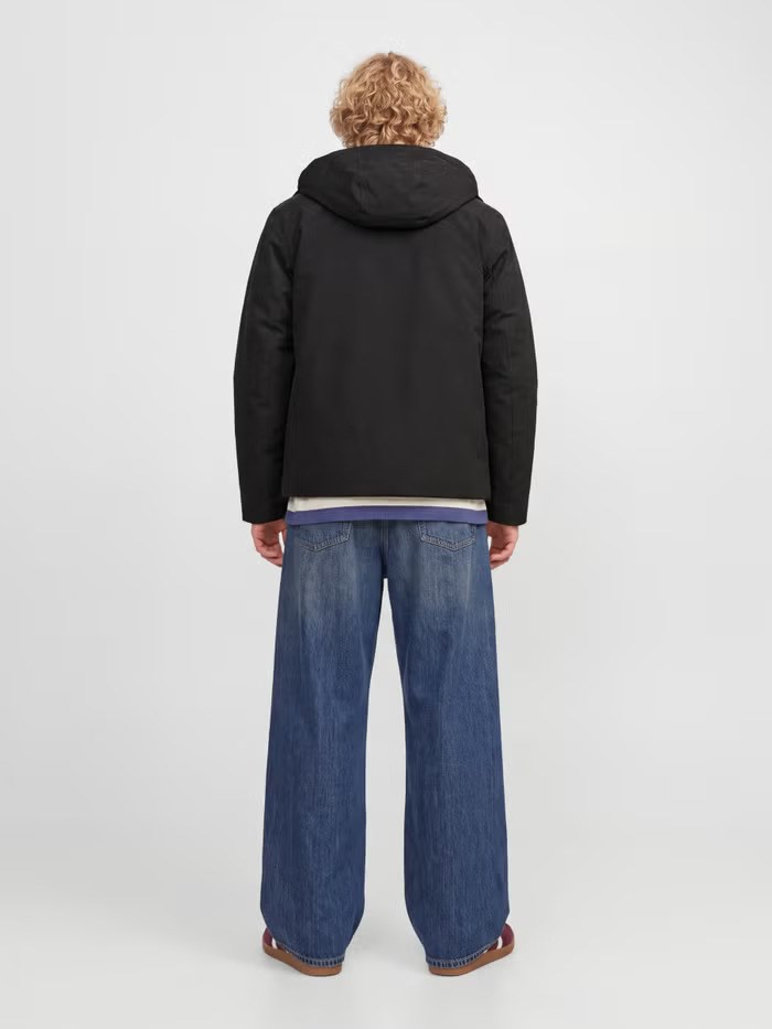 Jack & Jones Erkek Jprblamoon Waterproof Siyah Mont - 12301654  - Jack & Jones - 12301654-S