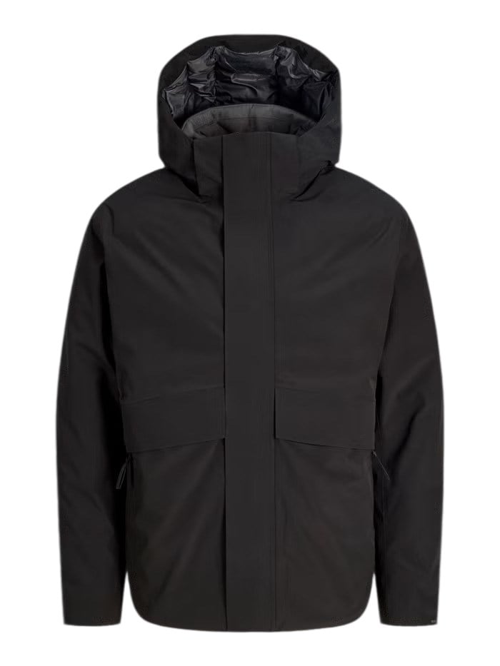 Jack & Jones Erkek Jprblamoon Waterproof Siyah Mont - 12301654  - Jack & Jones - 12301654-S