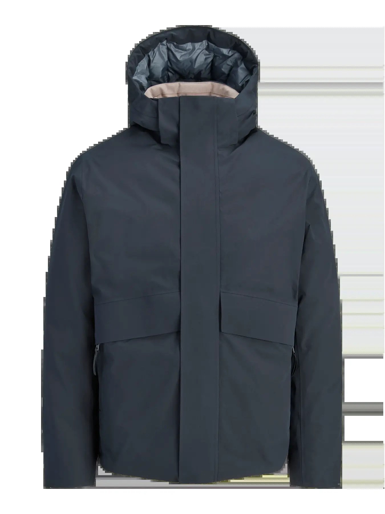 Jack & Jones Erkek Jprblamoon Waterproof Lacivert Mont - 12301654  - Jack & Jones - 12301654 - L