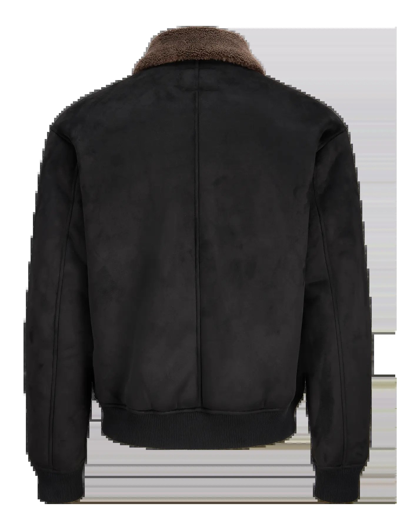 Jack & Jones Erkek Jprbluluke Süet Siyah Ceket - 12282444  - Jack & Jones - 12282444 - S