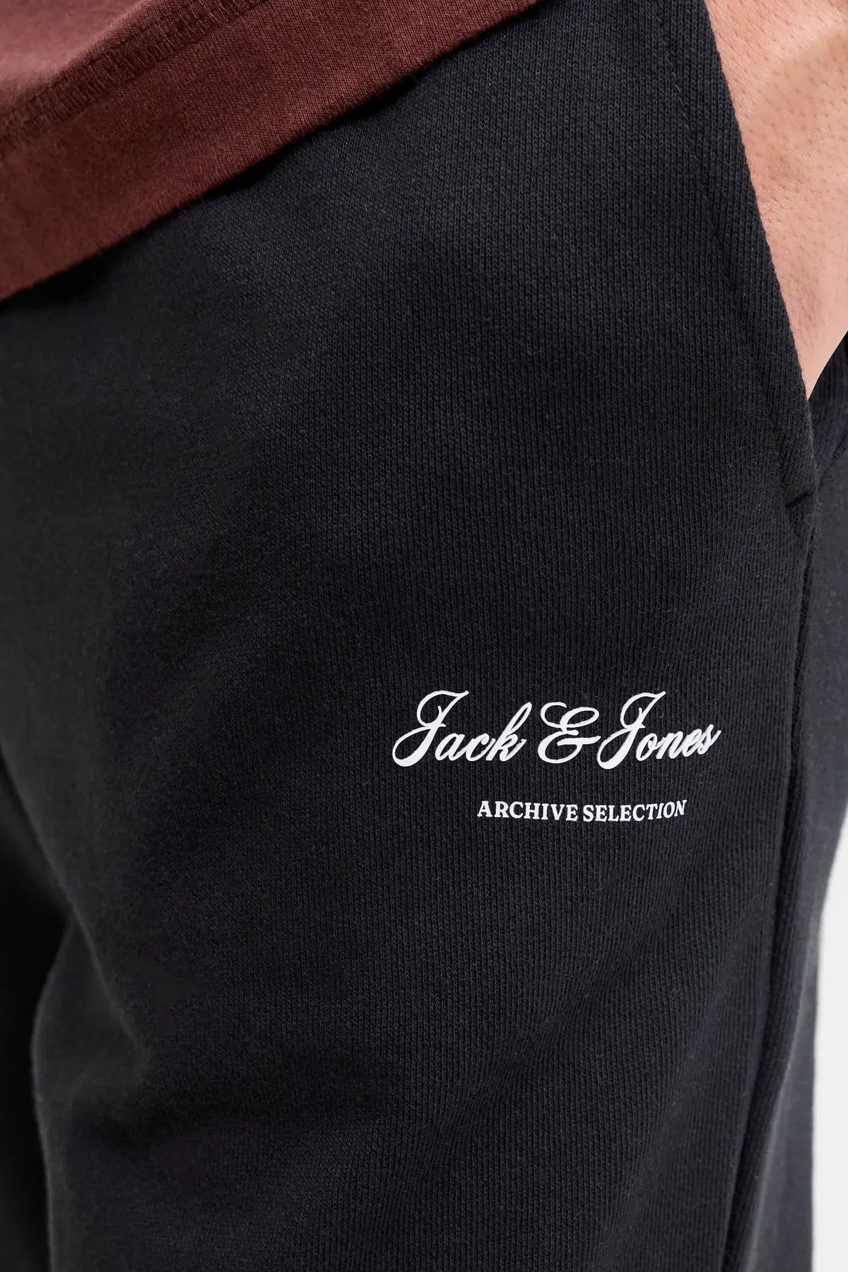 Jack & Jones Erkek Jpstgordon Logo Detaylı Çift Cepli Eşofman Altı Siyah - 12288641  - Jack & Jones - 12288641-2