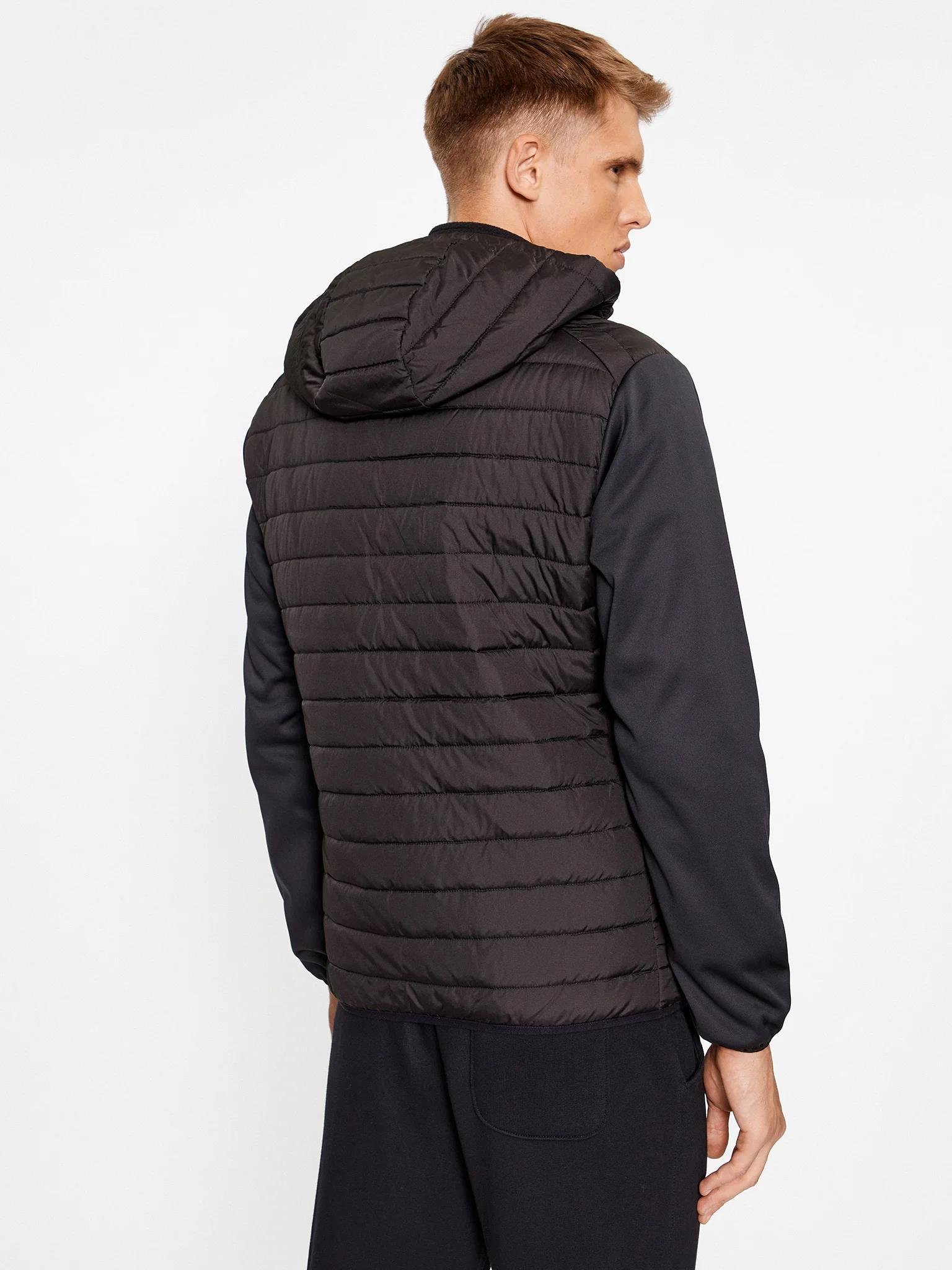 Jack & Jones Erkek Kapüşonlu Hybrid Ceket Mont - 12237780 - Jack & Jones - 5003051983