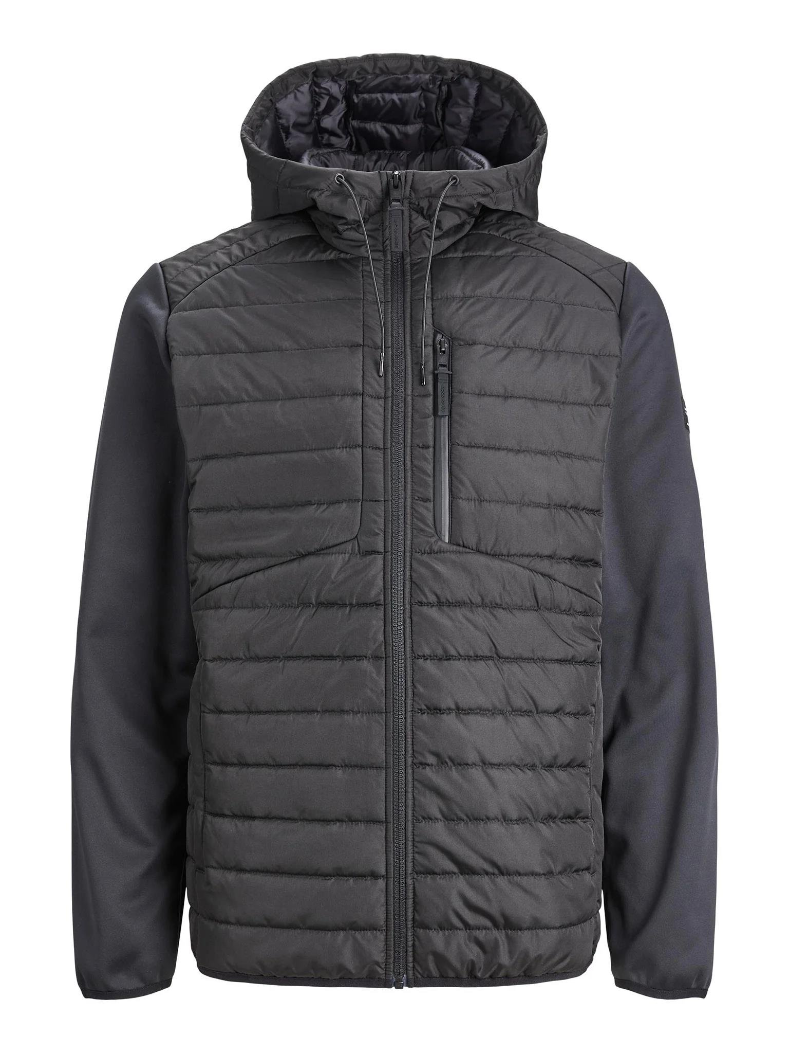 Jack & Jones Erkek Kapüşonlu Hybrid Ceket Mont - 12237780 - Jack & Jones - 5003051983