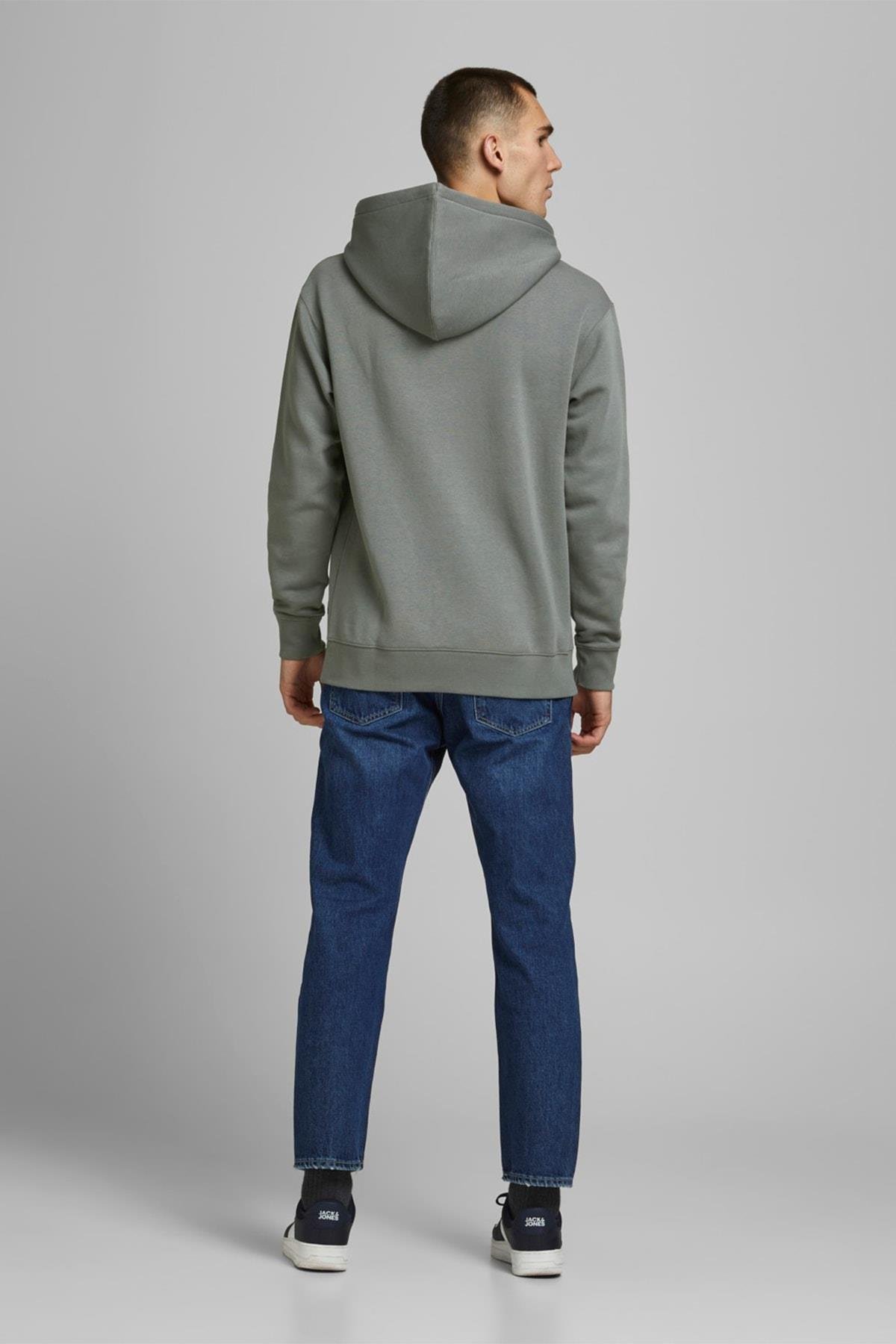 Jack & Jones Erkek Kapüşonlu Sweatshirt - 12161145 - Jack & Jones - 12161145