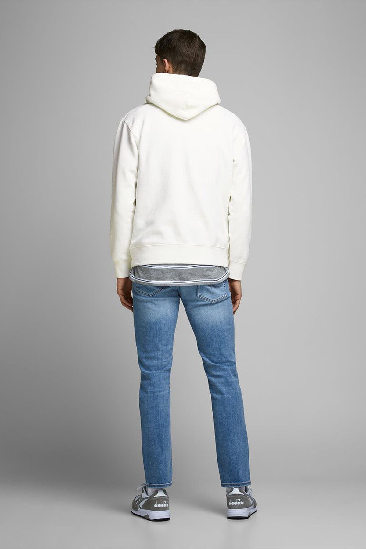 Jack & Jones Erkek Kapüşonlu Sweatshirt - 12161145 - Jack & Jones - 12161145