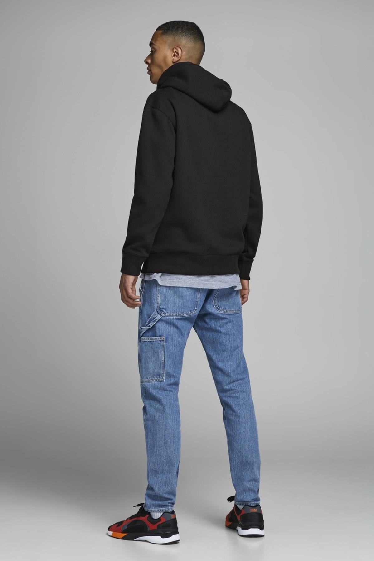 Jack & Jones Erkek Kapüşonlu Sweatshirt - 12161145 - Jack & Jones - 12161145