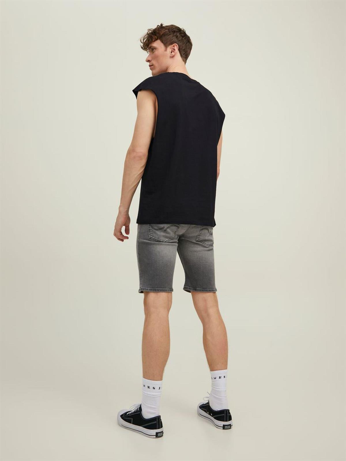 Jack & Jones Erkek Kolsuz T-shirt Atlet - 12210055 CAP SLEEVE T-SHIRT  - Jack & Jones - 12210055