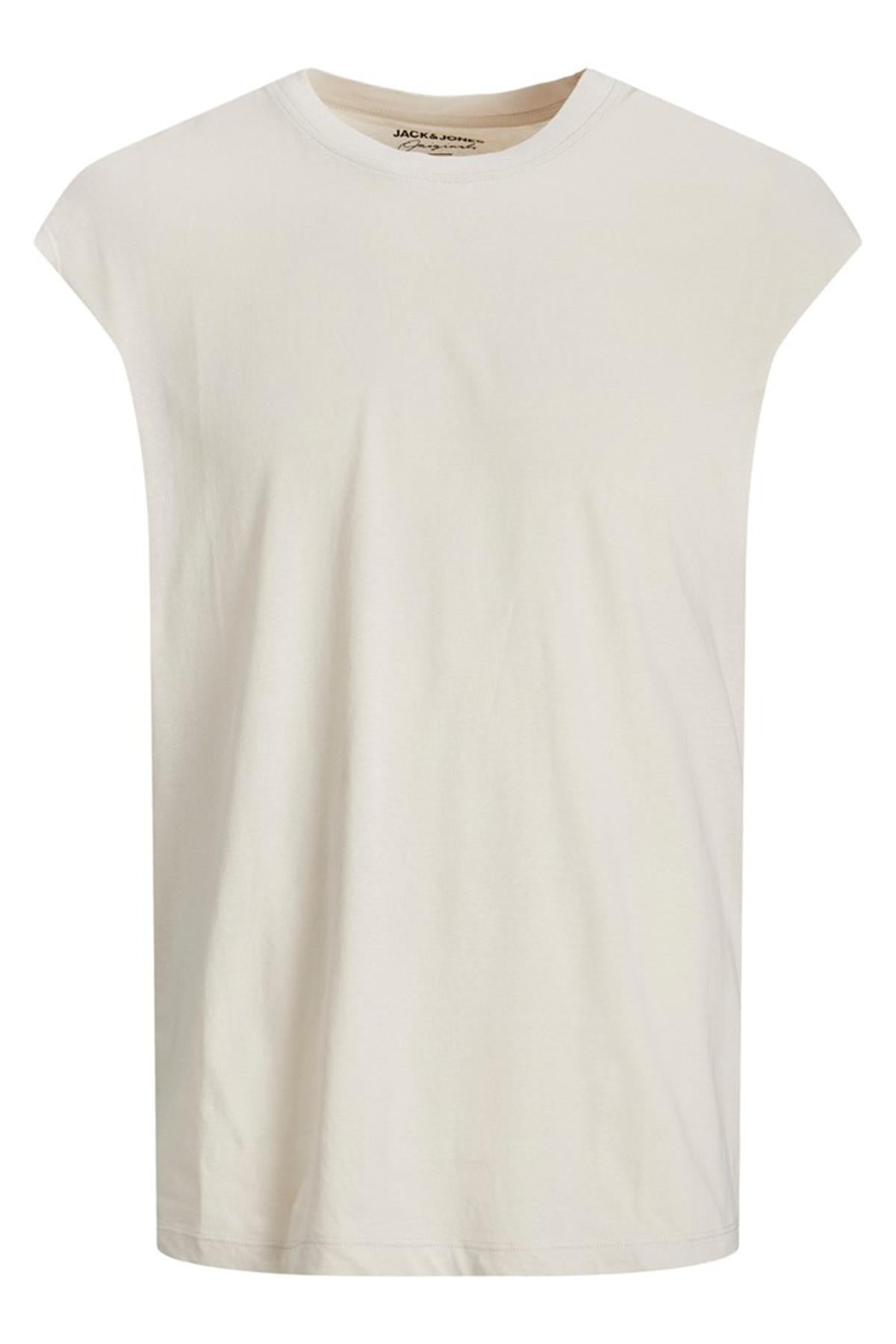 Jack & Jones Erkek Kolsuz T-shirt Atlet - 12210055 CAP SLEEVE T-SHIRT  - Jack & Jones - 12210055