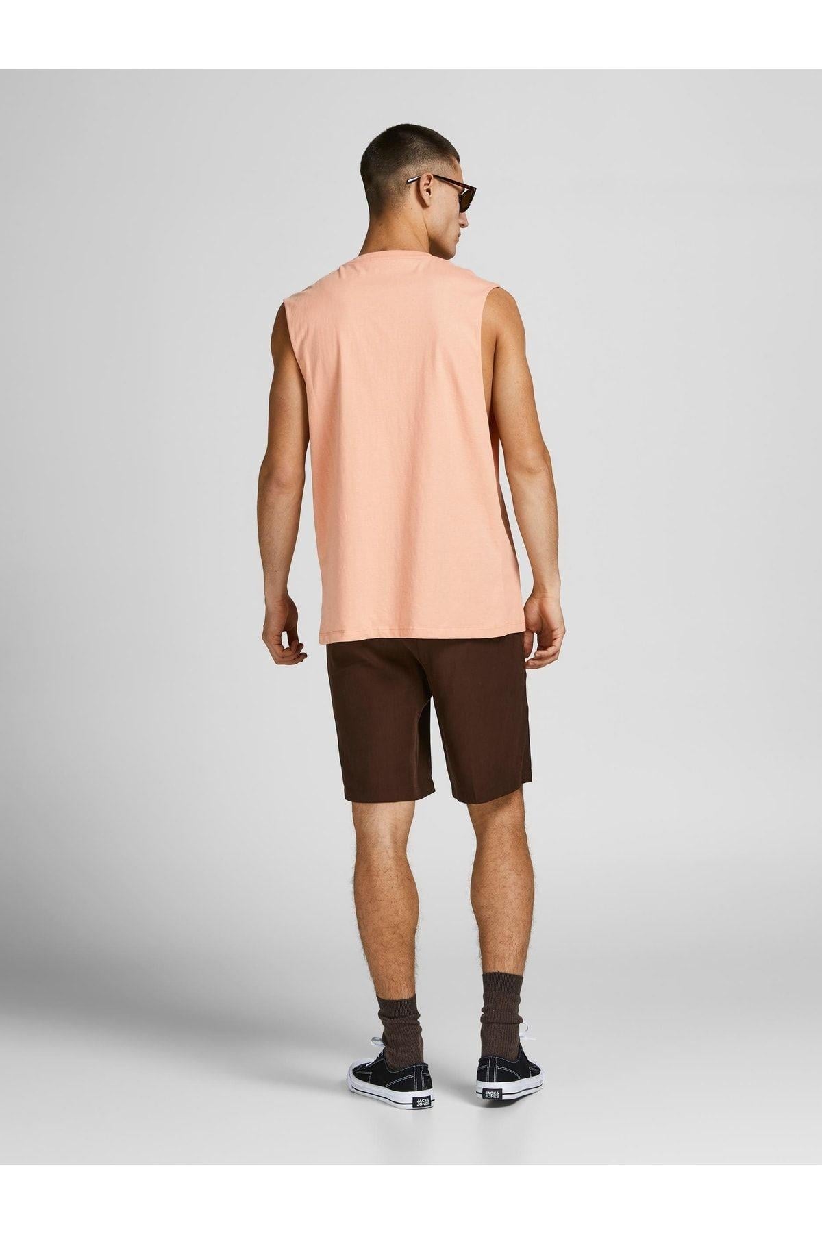 Jack & Jones Erkek Kolsuz T-shirt Spor Atlet Copenhagen - 12210016 - Jack & Jones - 12210016