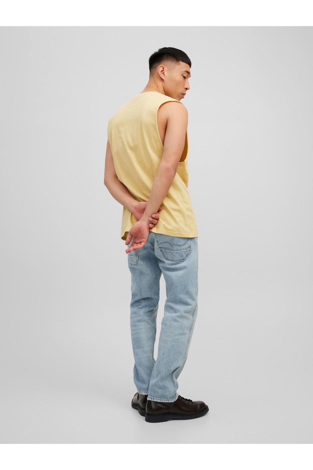 Jack & Jones Erkek Kolsuz T-shirt Spor Atlet Copenhagen - 12210016 - Jack & Jones - 12210016