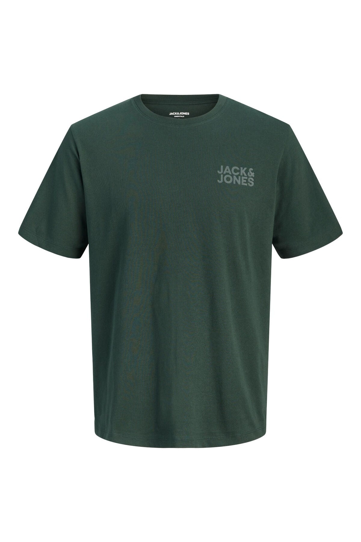 Jack & Jones Erkek Marka Baskılı Tişört Yeşil - 12151955 - Jack & Jones - 12151955-9