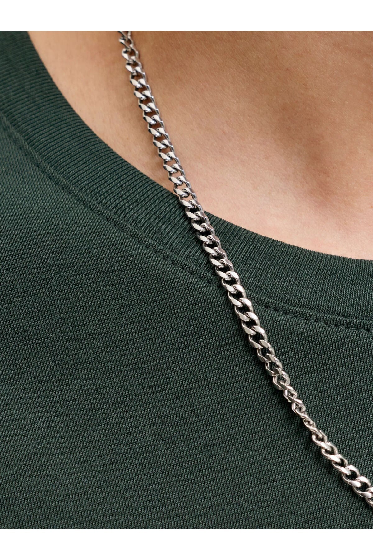 Jack & Jones Erkek Marka Baskılı Tişört Yeşil - 12151955 - Jack & Jones - 12151955-9