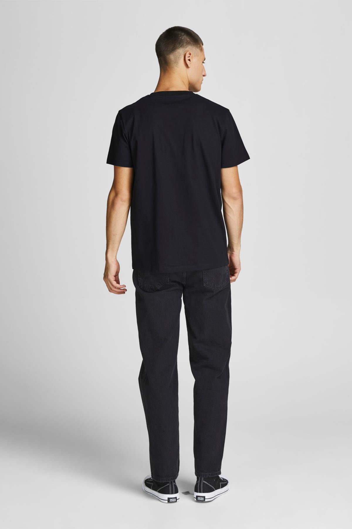 Jack & Jones Erkek Nakış T-shirt - 12186758 - Jack & Jones - 12186758
