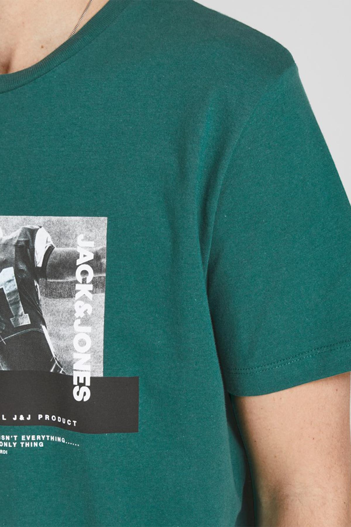 Jack & Jones Erkek NFL Baskılı Amerikan Futbolu T-Shirt - 12206628 - Jack & Jones - 12206628