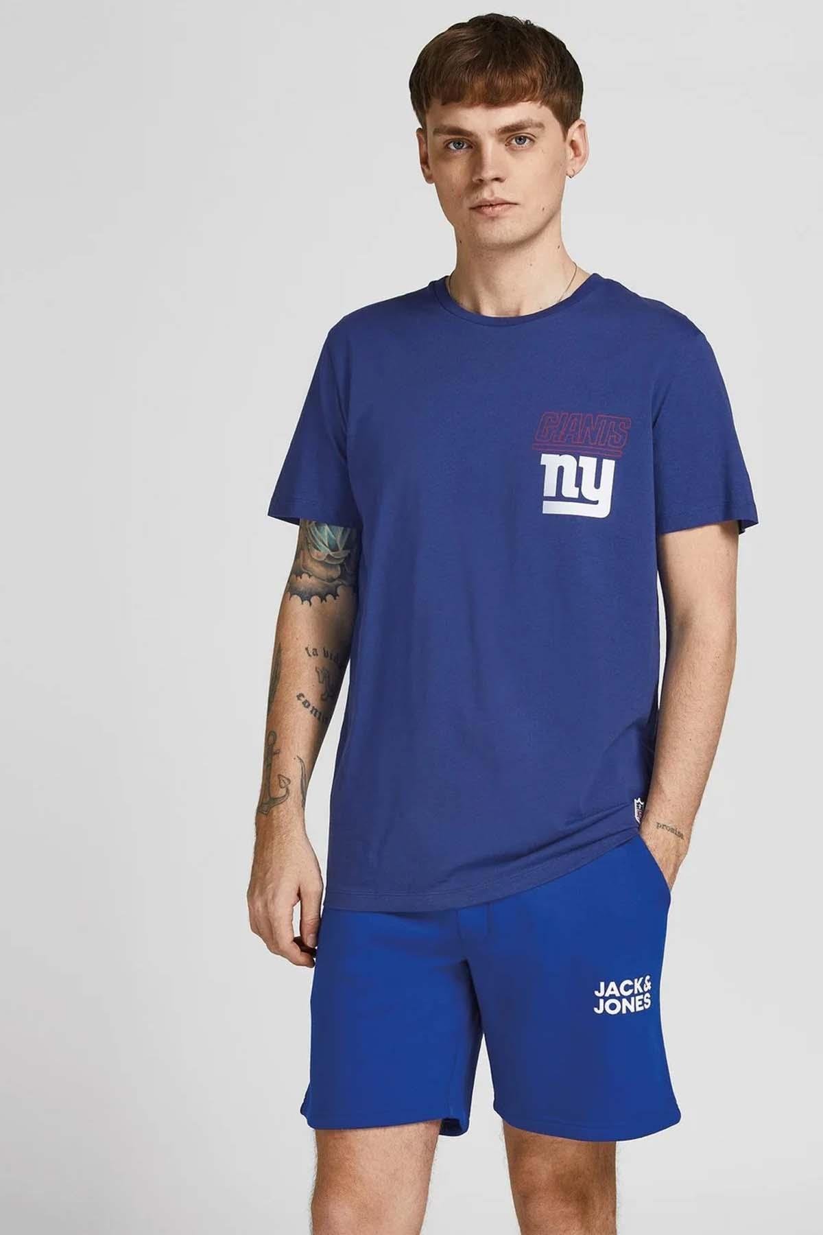 Jack & Jones Erkek NFL  Lisanslı T-shirt- 12206625 - Jack & Jones - 12206625