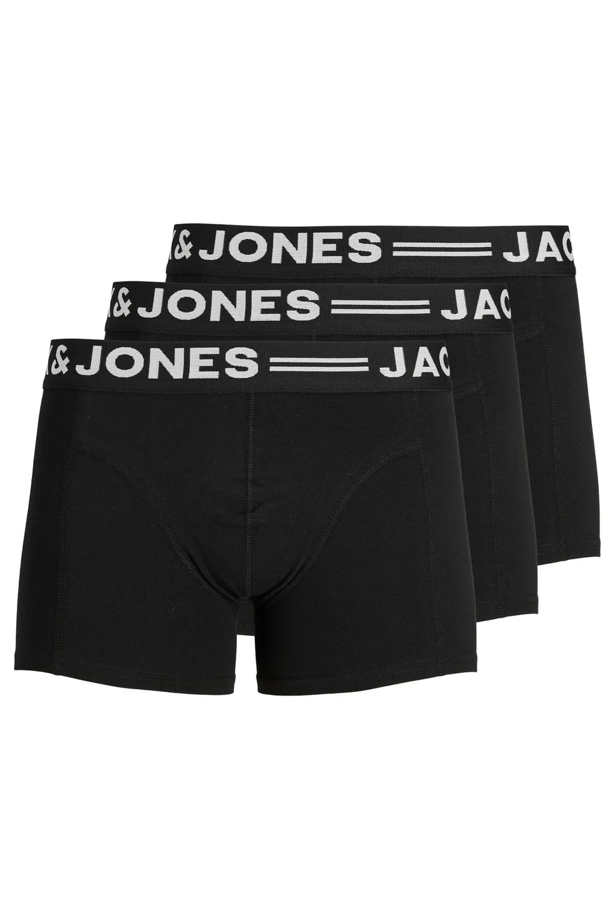 Jack & Jones Erkek Organk Pamuk 3'lü Boxer Paket - 12081832 - Jack & Jones - 12081832