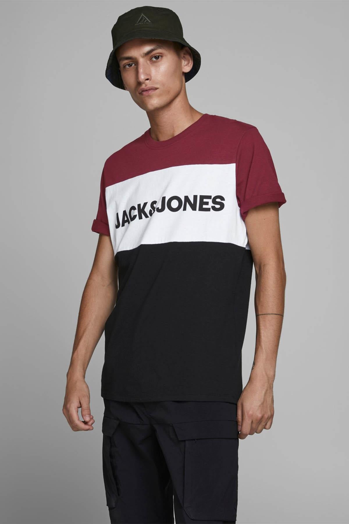 Jack & Jones Erkek Regular Pamuklu T-Shirt - 12173968 - Jack & Jones - 12173968