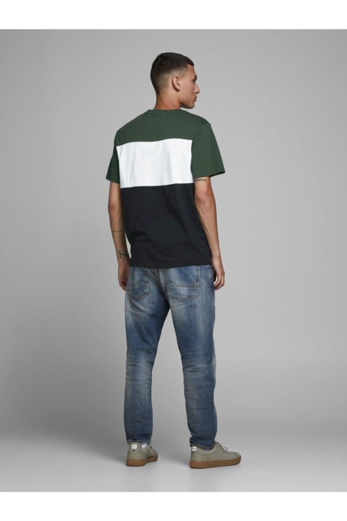 Jack & Jones Erkek Regular Pamuklu T-Shirt - 12173968 - Jack & Jones - 12173968