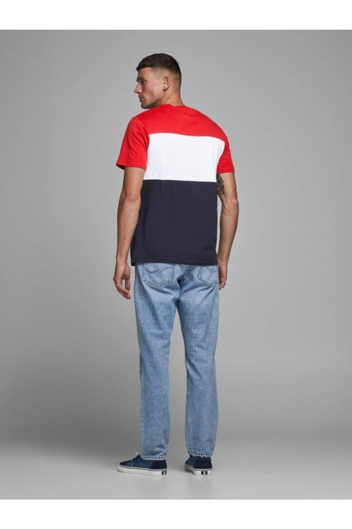 Jack & Jones Erkek Regular Pamuklu T-Shirt - 12173968 - Jack & Jones - 12173968