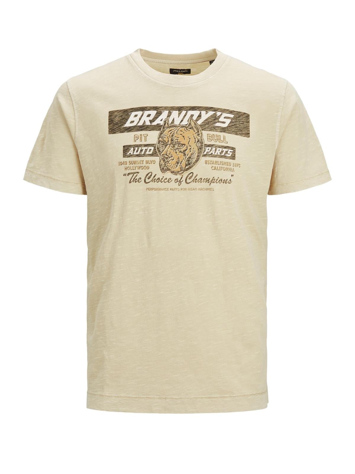 Jack & Jones Erkek Regular T-shirt Kartal - Pitbull - 12183776 - Jack & Jones - 12183776