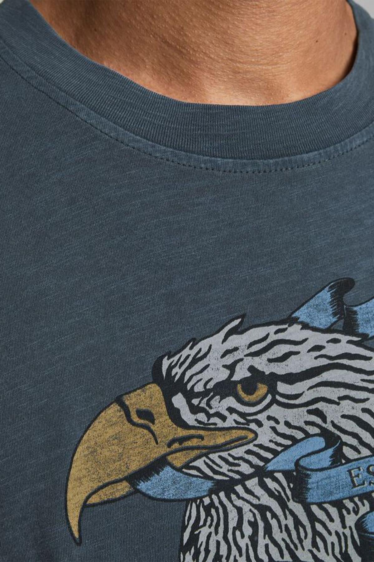 Jack & Jones Erkek Regular T-shirt Kartal - Pitbull - 12183776 - Jack & Jones - 12183776