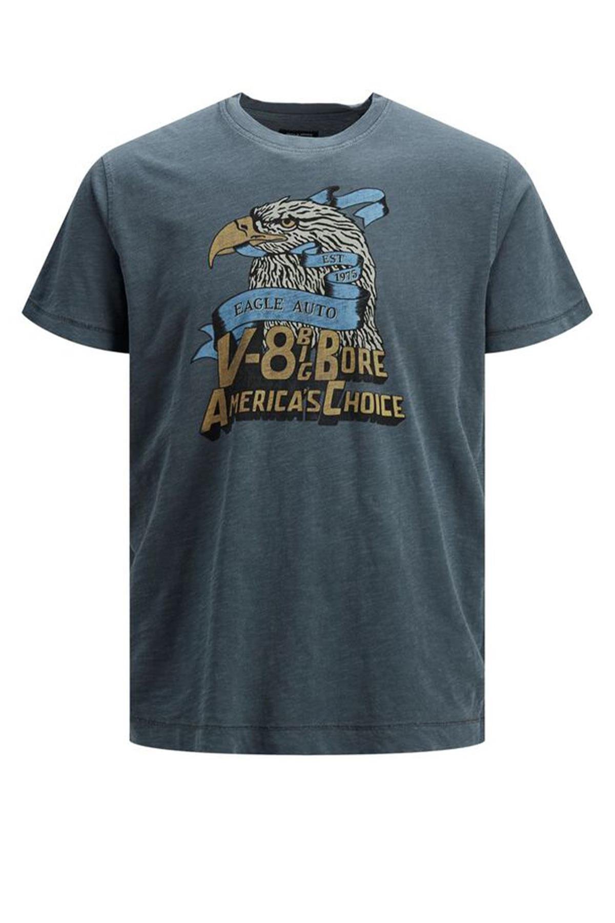 Jack & Jones Erkek Regular T-shirt Kartal - Pitbull - 12183776 - Jack & Jones - 12183776