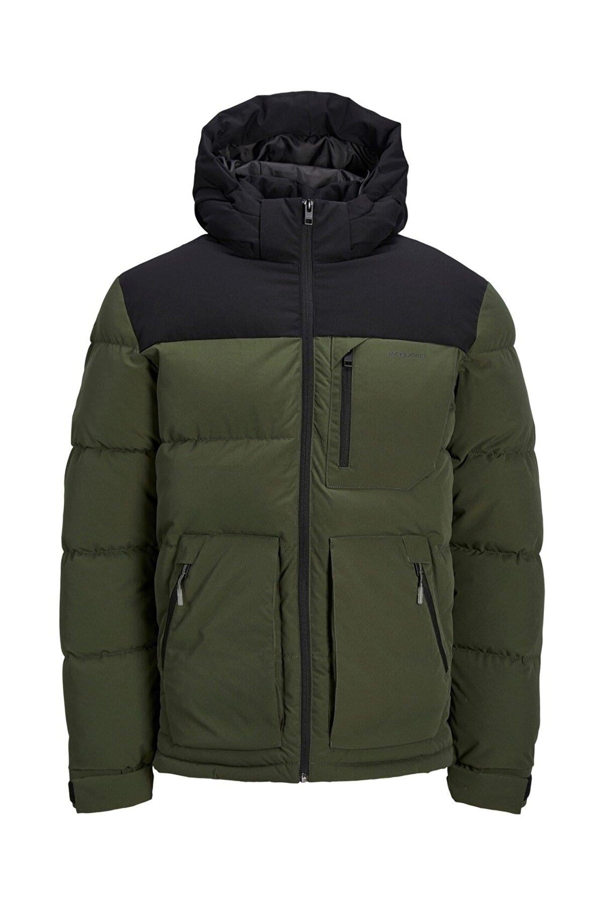 Jack & Jones Erkek Şişme Mont Jcootto Puffer - 12214648 - Jack & Jones - 12214648-00008