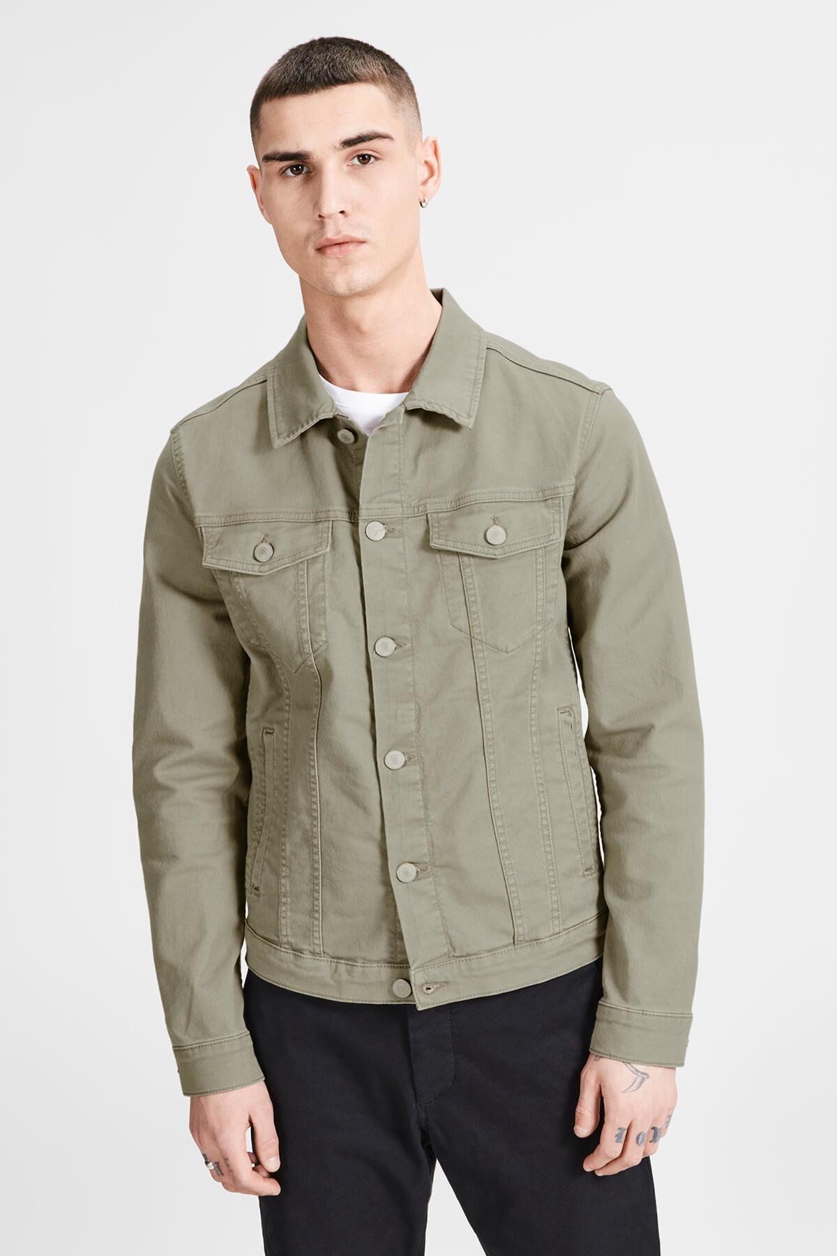 Jack & Jones Erkek Siyah Jean Kot Ceket - 12136319  - Jack & Jones - 12136319