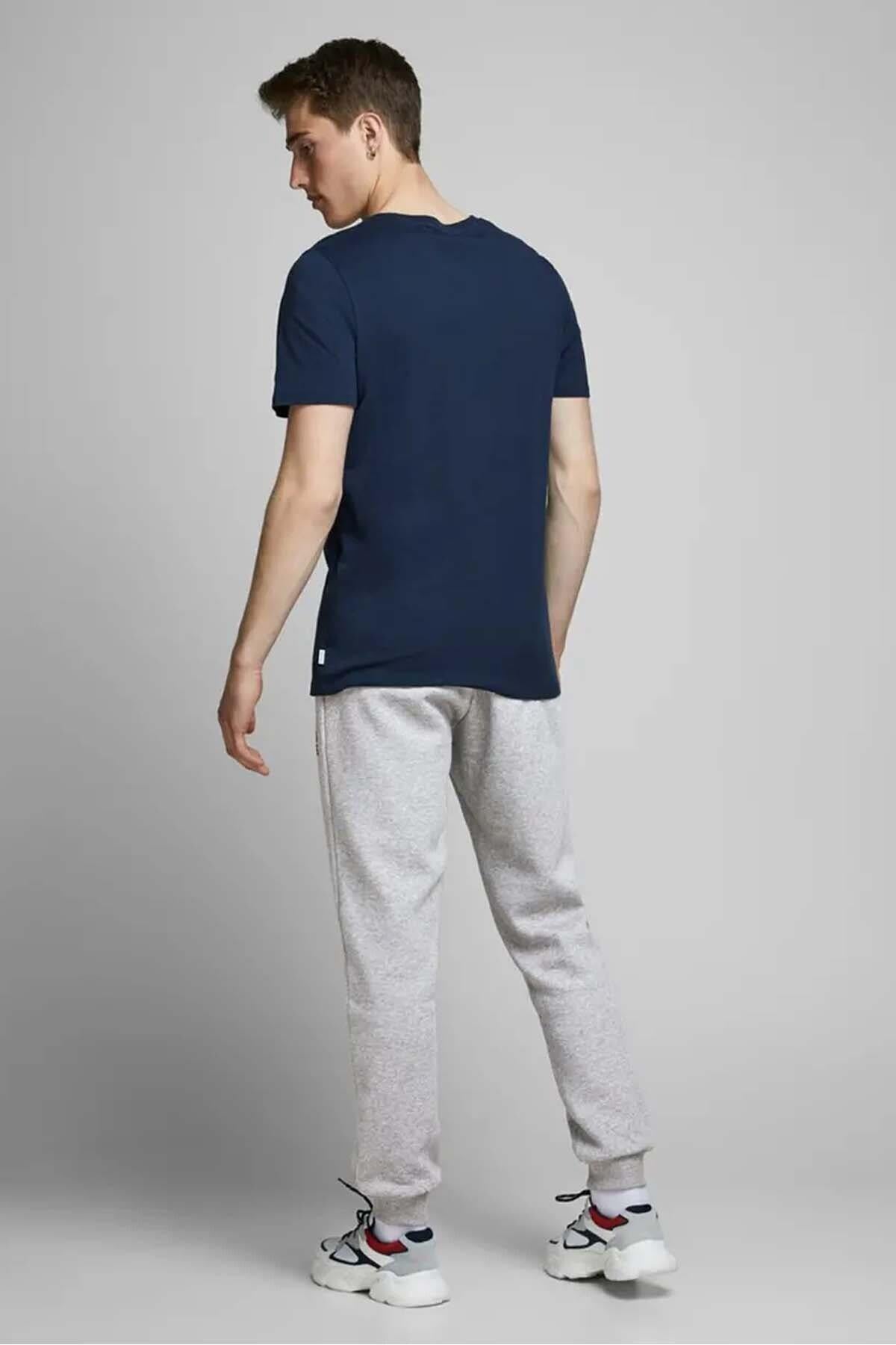 Jack & Jones Erkek Siyah Lastikli Eşofman Altı 12178421 - Jack & Jones - 20SEESBS85412