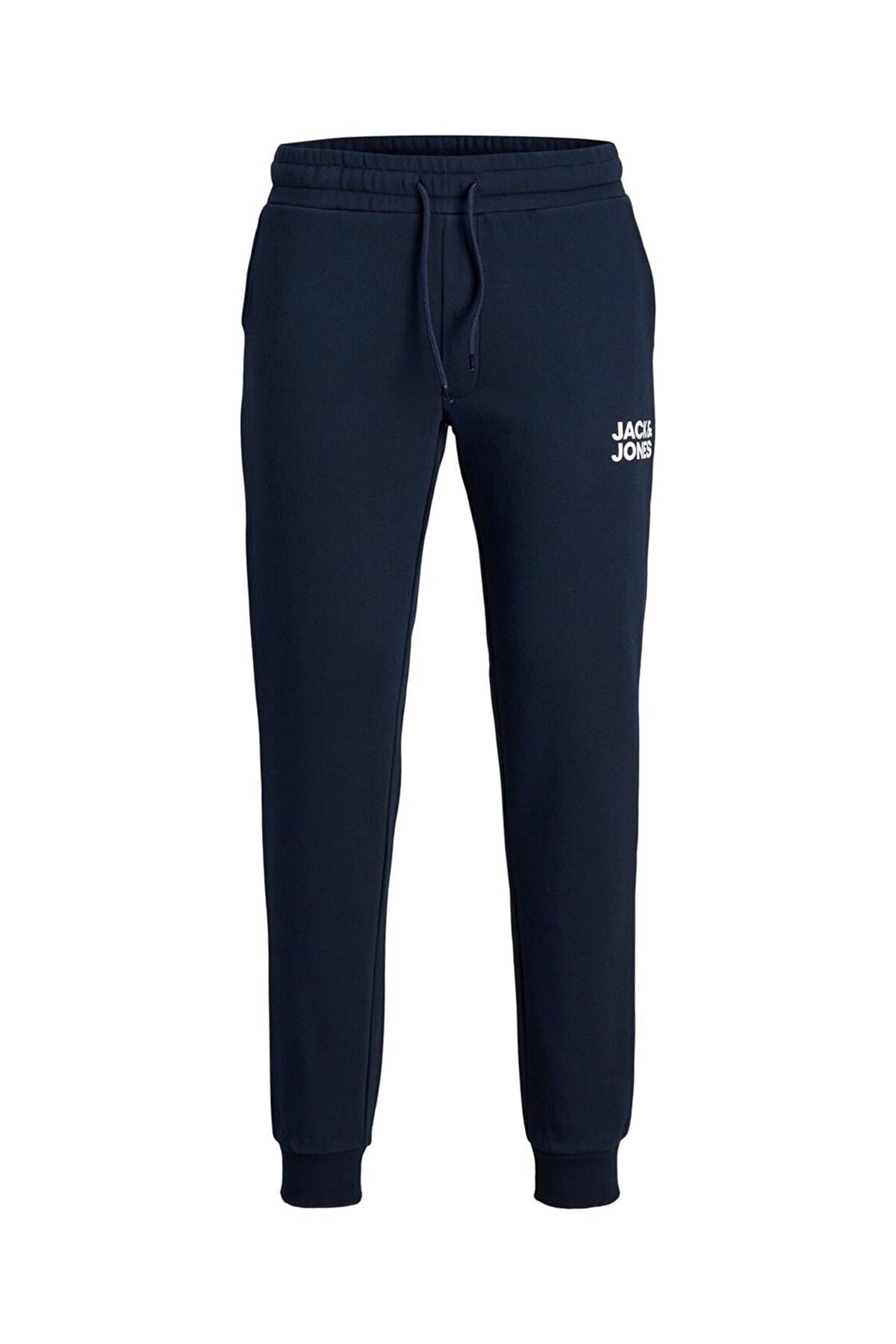 Jack & Jones Erkek Siyah Lastikli Eşofman Altı 12178421 - Jack & Jones - 20SEESBS85412