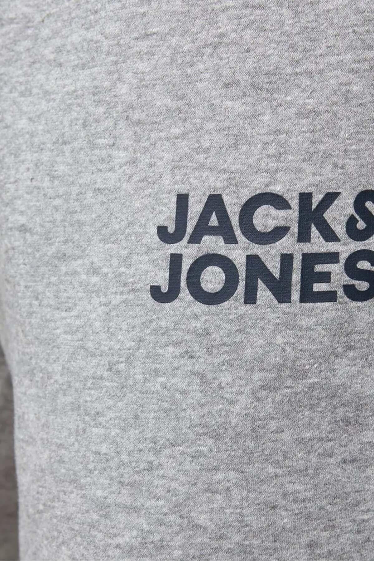 Jack & Jones Erkek Siyah Lastikli Eşofman Altı 12178421 - Jack & Jones - 20SEESBS85412