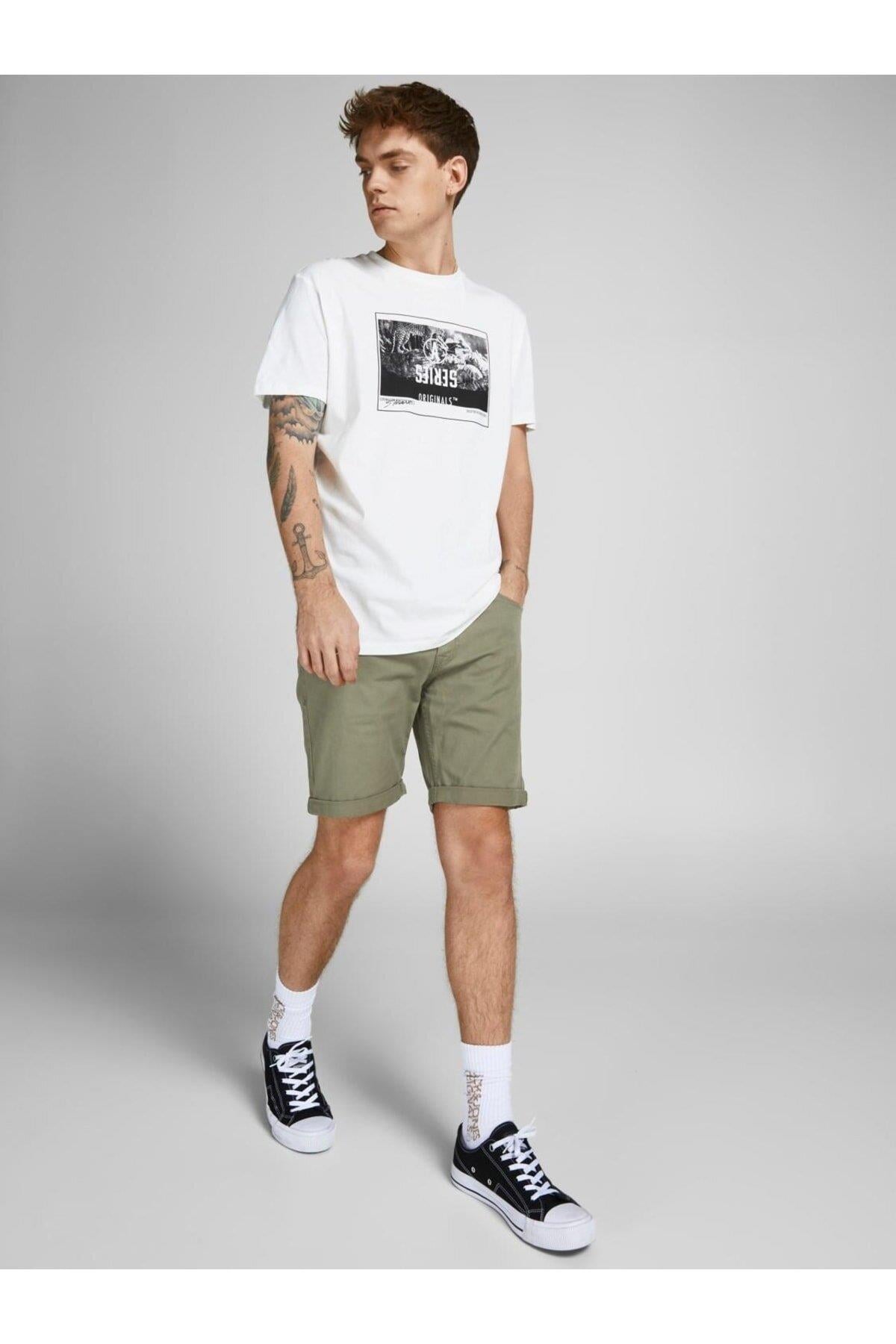 Jack & Jones Erkek Siyah Renk Şort 12201546 - Jack & Jones - 12201546